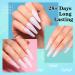 AIMEILI Builder Nail Gel Kit - 6 Colours 15ml | Nail Extension Gel Polish Set for UV LED Nail Enhancement | Acrylic Builder Gel Kit for Nail Art - Gifts Set Included - Buy Online on GoSupps.com