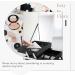 Travel Makeup Case with Mirror - Lockable Cosmetic Organizer Box for Women & Girls - Classic Black Portable Beauty Storage - Buy Online on GoSupps.com