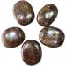 Healing Crystal Bronzite Palm Stone for Anxiety & Stress Relief - Natural Oval Pocket Stone for Yoga & Meditation - Vastu Essential - Buy Online on GoSupps.com