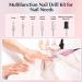 JIASHENG USB Electric Nail Drill | Portable Electric Nail File for Acrylic & Gel Nails | Professional Manicure & Pedicure Kit | Pink - Perfect for Home & Salon Use - Buy Online on GoSupps.com