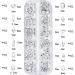 Crystal White Nail Rhinestones Set - 2920 Pcs Multi Shape Flatback Gems for Acrylic Nails & Jewelry Design - Buy Online on GoSupps.com