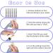 YUXIANLB 6 PCS Nail Drill Bits Set Tapered Barrel Cuticle Bits for Nail Drill 3/32 Shank Electric Bit for Nail Prep Remove Cuticle Dead Skin Manicure Pedicure Tools (Fine & Medium) Style1 - Buy Online on GoSupps.com