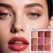 Palette De Rouge L vres Ensemble De 9 Brillants L vres Hydratants Couleurs Imperm ables Et Non Collantes Rouge Mat Longue Dur e | Filles Ados Femmes Maquillage De F te Profes - Buy Online on GoSupps.com