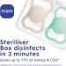 MAM Air Soothers 6+ Months (Pack of 2) Baby Soothers with Sterilisable Travel Case Baby Essentials Blue (Designs May Vary) Blue 1 6+ M Soother - Buy Online on GoSupps.com