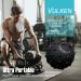 Vulken Acuspher Massage Ball - High Intensity 4-Speed Muscle Relief & Plantar Fasciitis Treatment | Myofascial Relaxation & Foot Massage Roller (Black) - Buy Online on GoSupps.com