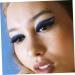 Outanaya Eyeliner Tape Sticker 4 pairs Waterproof Women Liners Decal Eyelid Decals Sparkle Eyelash Stickers for Eyeliner Fake 4x1.5cm Purple - Buy Online on GoSupps.com