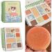 Eye Shadow Girls Notebook Shaped Eye & Cheek Shadow Tea Earth Color Eye Shadow Makeup Cosmetics (C) - Buy Online on GoSupps.com