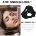 Adjustable Anti-Snoring Chin Strap for Men and Women - Stop Snoring and Improve Sleep Quality - Breathable and Adjustable Design - Black - Buy Online on GoSupps.com