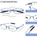 Buy AQWANO 4 Pack Blue Light Blocking Computer Reading Glasses - Lightweight TR90 Flexible Frame UV Protection for Men & Women +2.0 x - Buy Online on GoSupps.com