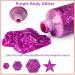 Holographic Purple Body Glitter Gel - Long Lasting Chunky Sequins for Singer Concerts & Festivals - 52g - Buy Online on GoSupps.com
