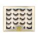 UAMOU 50/100/300pairs Natural Mink Eyelashes Faux 3d Mink lashes Strip Thick Dramatic False Eyelashes Extension Makeup Cils Cheerfully (Color : Y408 Size : 5 boxes)