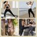 HLTPRO Women's Leggings with Pockets | High Waist Tummy Control Yoga Pants for Workout | Red XX-Large - Buy Online on GoSupps.com