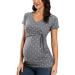 Love2Mi Women Maternity Breastfeeding Tops Long Sleeve V-Neck Cute Maternity Clothes S Floral 45-short