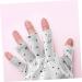 FRCOLOR 6 Pairs Nail Gloves Anti-uv Mittens Uv Gloves for Gel Manicures Nail Dryer Glove Women Gloves Uv Prevention Gloves Women's Sun Protection Polyester Manicure Tools White - Buy Online on GoSupps.com