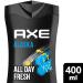 AX 3-in-1 Shower Gel & Shampoo for Men - XL Alaska - All-Day Freshness & Irresistible Fragrance - Dermatologically Tested - 400ml - Buy Online on GoSupps.com