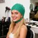 Bonnet de Teinture en Silicone Perfor Vert Moyen pour Surlignage Cheveux Professionnel Adapt Salon et Maison - Buy Online on GoSupps.com