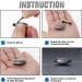 20 Pack Twist-Lock Rubber Core Weights Sinker Set - Sizes 1/16oz to 1oz (20 Pcs) - Buy Online on GoSupps.com