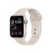 Apple Watch SE (2nd Gen) GPS 40mm Smart Watch w/Starlight Aluminum Case & Starlight Sport Band - M/L. Fitness & Sleep Tracker, Crash Detection, Heart Rate Monitor, Retina Display, Water Resistant Starlight Aluminium Case with Starlight Sport Band 40mm 40m