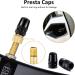 Cycling Tire Tools Set with Presta to Schrader Adapter and Valve Caps - 15 Pieces | Bike & Car Tire Valve Converter Kit - Buy Online on GoSupps.com