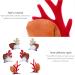 Lurrose Christmas Reindeer Antlers Headband & Hair Clips Festive Hair Accessories (3 Pairs) - Buy Online on GoSupps.com