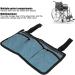 Wheelchair Side Storage Bag Wheelchair Side Organizer Storage Bag Wheelchair Pouch Bag with Cup Holder Armrest Accessories fit for Most Rollator Walkers Electric Wheelchairs. (blue) - Buy Online on GoSupps.com