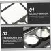 DOITOOL 9 Sets Double Box Eye Shadow Box Highlighters Magnetic Eyeshadow Palette Empty DIY Make up Container - Buy Online on GoSupps.com