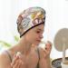 Hair Towel Wrap | Quick-Dry Hair Drying Towel with Button | Travel-Friendly Turban Head Towel - Buy Online on GoSupps.com