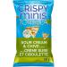 Crispy Minis Tortilla Sour Cream & Chive Flavour Brown Rice Chips 100 g Sour Cream & Chive 100 g (Pack of 1)