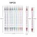 Neoreser 10 Colors 3D Nail Art Pencil Set - Dual-End Nail Tips & Graffiti Design Tools for DIY Beauty & Manicure - Buy Online on GoSupps.com