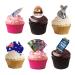 33 Stand Up Australia Aussie Themed Premium Edible Wafer Paper Cake Toppers Decorations