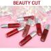 Deep Dark Red Lipstick Set | Long-Lasting 24-Hour Matte Lip Liner & Gloss Stain for Women - Buy Online on GoSupps.com