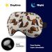 Cute Red Panda Sleep Mask - Adjustable Blindfold for Sleeping and Travel - Buy Online on GoSupps.com