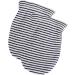 Baby Cotton Scratch Mittens - 5 Pairs for Newborn 0-6 Months, Black - Unisex Baby Boys Girls - Buy Online on GoSupps.com