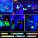 Glow in the Dark Neon Face Body Paint Set - 6 Colors, Washable Black Light Makeup for Party, Halloween, Christmas, Cosplay - 0.48oz Tubes - Buy Online on GoSupps.com