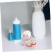 Healeved Contact Lens Container Set - Travel Case with Mirror Marble Design | Eye Contact Holder for Safe Storage - Ideal for International Shipping - Buy Online on GoSupps.com