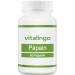 Papain enzyme capsules (min. 35 million USP units/g) - 60 Papain capsules of 500mg each