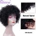 Faddishair Short Afro Wigs for Black Women Bouncy Fluffy Kinky Curly Human Hair Wigs - International Shipping Available - Buy Online on GoSupps.com