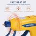 QUIWELL Cordless Hot Glue Gun Kit with 30 Glue Sticks - USB Rechargeable & Auto Shut Off for Quick Repairs and DIY Crafts - Buy Online on GoSupps.com
