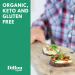 Dillon Organic Chia Flax Keto Bread 6 x 250g | Low Carb, Gluten-Free, High Fiber, High Omega 3, Sunflower & Caraway Seeds - Buy Online on GoSupps.com