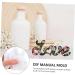 STOBOK Letter Stencil Alphabet Casting Mold Foot Charm White Crystal Mother Accessories White 19.7X9.2X1.6CM - Buy Online on GoSupps.com