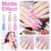 Joytii Gel Nail Polish Kit with 82W UV Light | 6 Colors Set with Matte Top and Base Coat | Nail Art Manicure Tools - Pink Sky - Buy Online on GoSupps.com