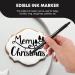 Hemoton 2Pieces Black Food Coloring Markers Ultra Fine Tip (0.7mm) Edible Pen Food Grade Writer for Decorating Painting Drawing Baking Fondant Cake - Buy Online on GoSupps.com