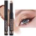 Eyeshadow Stick Soft Creamy Matte Shimmer Eye Shadow Pencil Crayon Highlighting Pigmented Shiny Eyeshadow Pencil Waterproof Classy Shimmer Eye Shadow Sticks Set (#16)