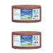 Imima mineral lick horse Energy block Salzleckstein set 2 x 3kg - salt licks for horses sheep goats wild and beef - salt licking stone mineral stone 6 kg (1 Pack)