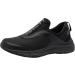 LARNMERN Men's Non Slip Work Shoes - Waterproof Chef Sneakers, Size 10.5 Black - Buy Online on GoSupps.com