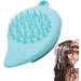 Facial Washer Silicone Face Washer Double-Sided Facial Cleansing Brush Made of Soft Silicone Manual Face Wash Brush for Deep Cleansing Scalp Brush for Men and Women Blue Sea - Buy Online on GoSupps.com