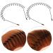 WLLHYF Metal Headbands 2 Pcs Fashion Non-Slip Elastic Men Women Hairbands for Outdoor Sports - Buy Online on GoSupps.com