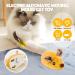 SIMDAO Cat Toys Interactive for Indoor Cats Electric Automatic Moving Mouse Cat Toy Self Play with Squeaky Sound Dynamic Magic Tail Rechargeable LED Mice Cat Toys for Bored Cats Kitten M - Buy Online on GoSupps.com