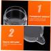 SEWOART 2pcs Ant Water Feeder Ants Ant Nest Water Feeder Ant Liquid Feeder Pet Waterer Transparent Acrylic - Buy Online on GoSupps.com