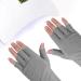 Professional 1 Pair UV Gloves For Nails Art Light Protection Gel Polish Manicure Care Fingerless Moisturizing Hand Protector Manicure Tools (Grey) - Buy Online on GoSupps.com